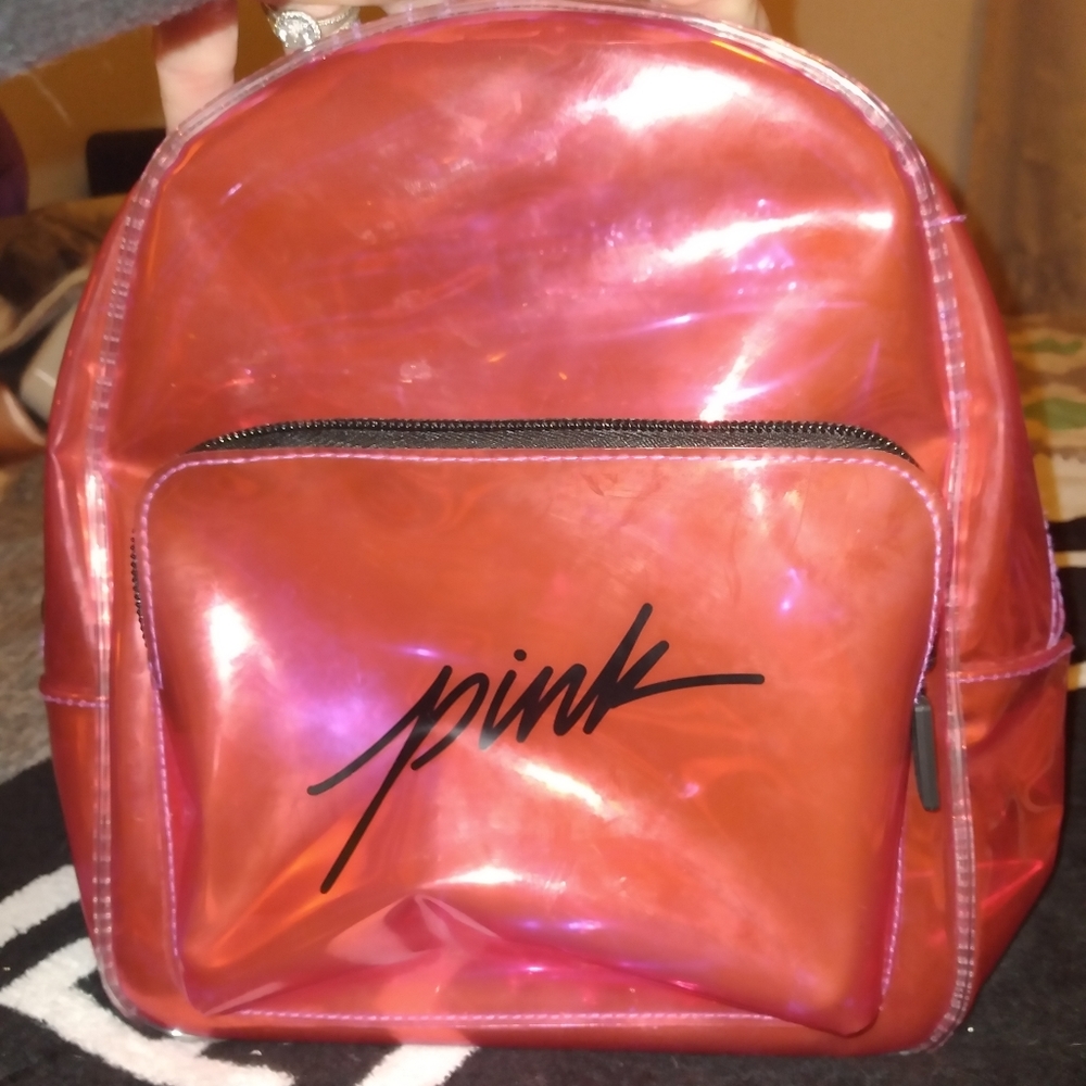 PINK mini backpack